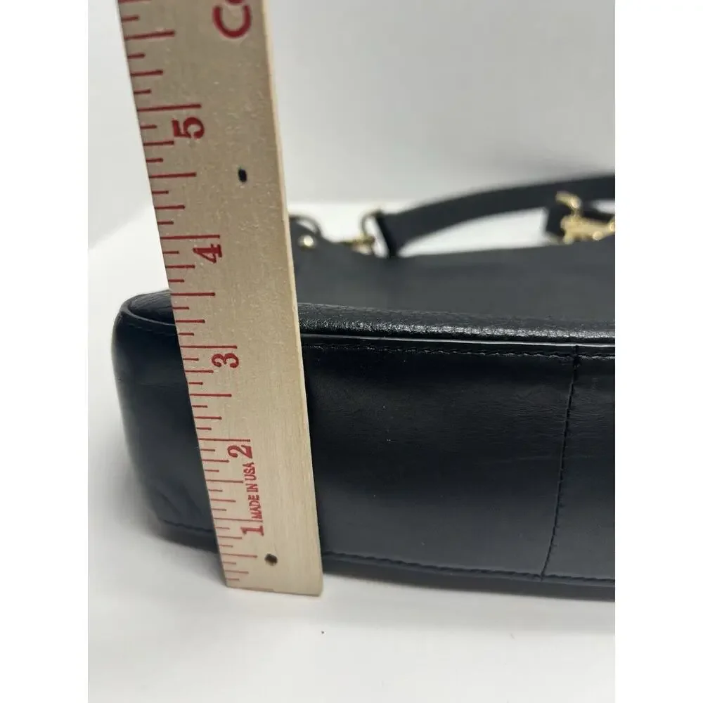 Rebecca Minkoff Women’s Jody Black Leather Feedbag Shoulder Strap